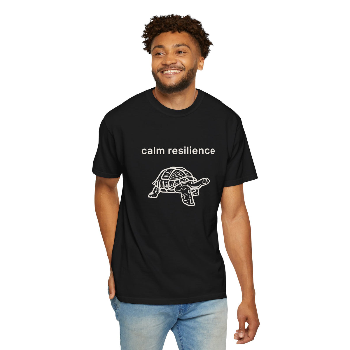 Calm Resilience Tortoise Studio Tee