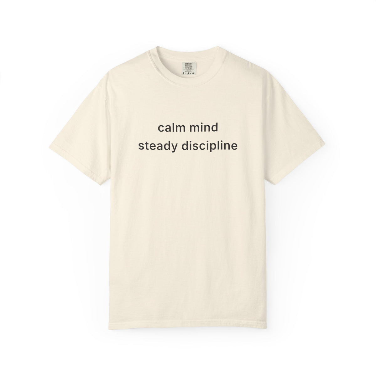 Calm Mind Steady Discipline Tee