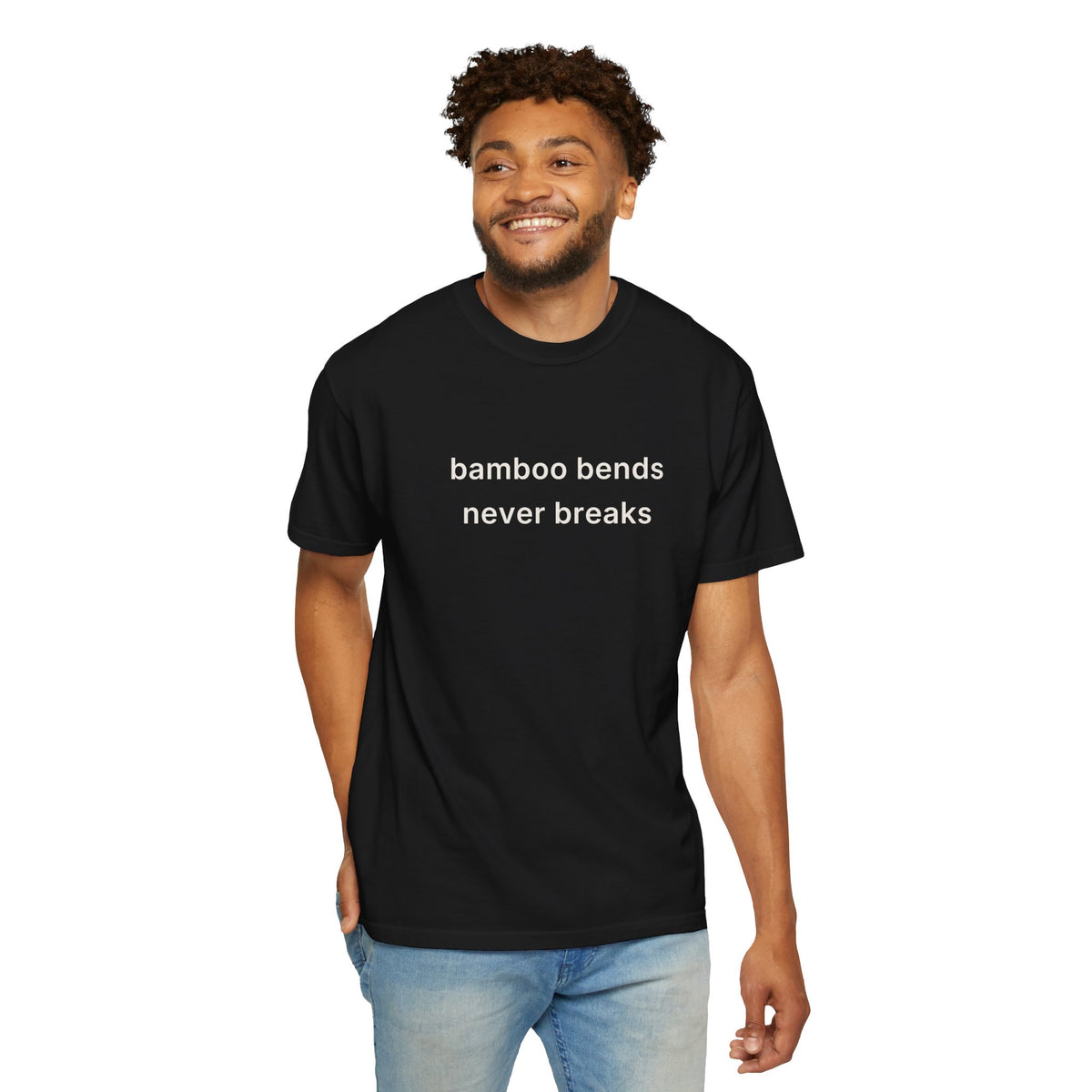 Bamboo Bends Never Breaks Tee