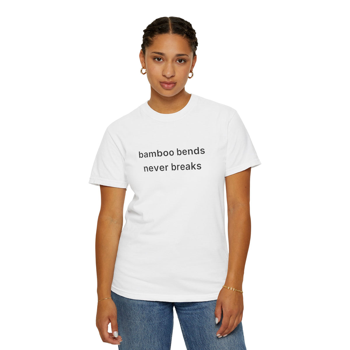 Bamboo Bends Never Breaks Tee