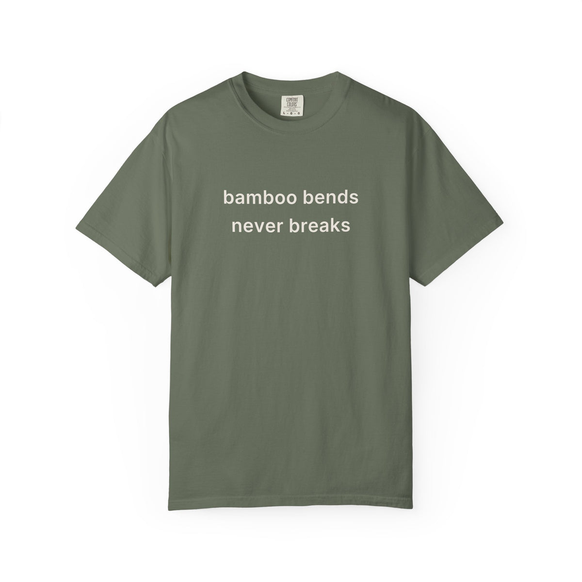 Bamboo Bends Never Breaks Tee