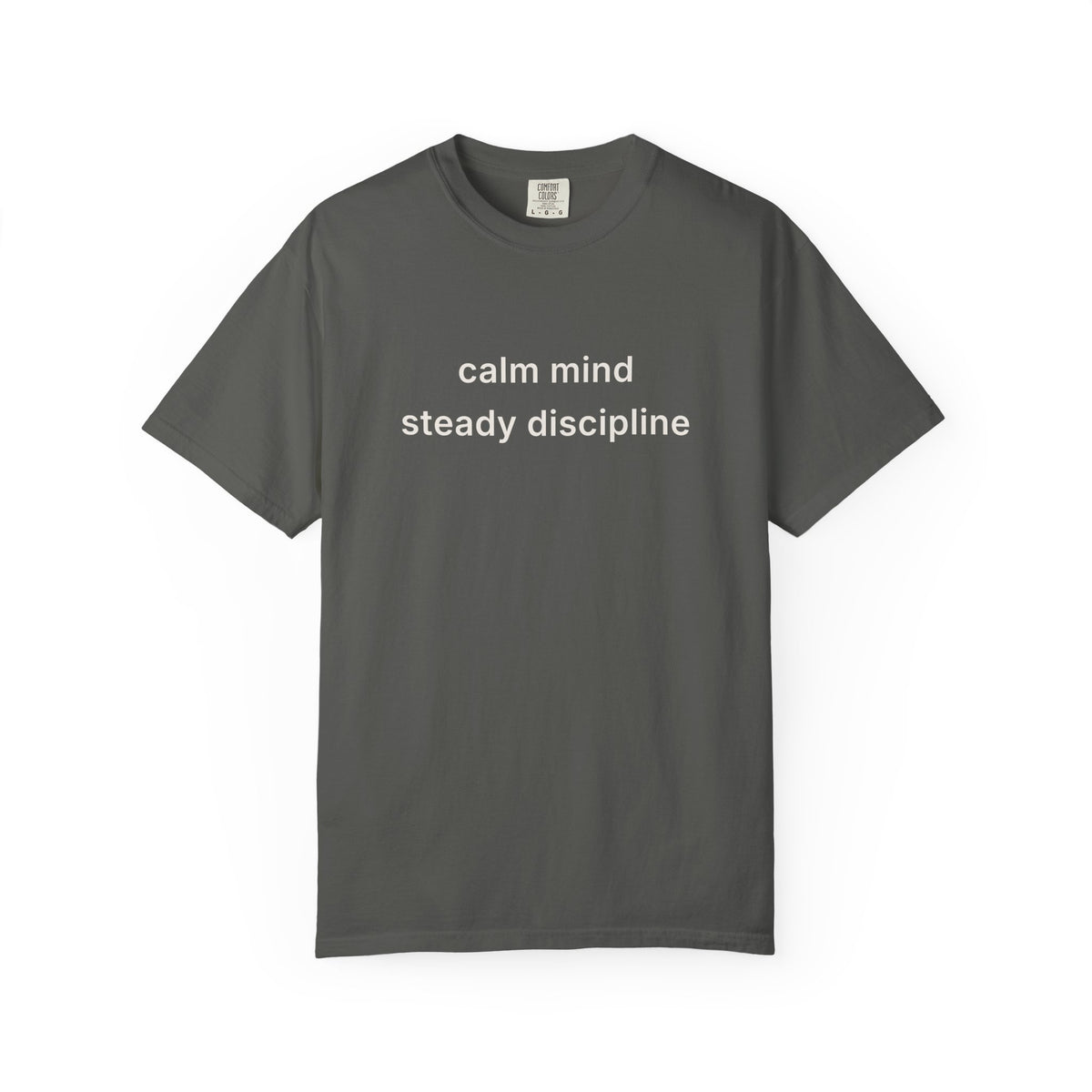 Calm Mind Steady Discipline Tee