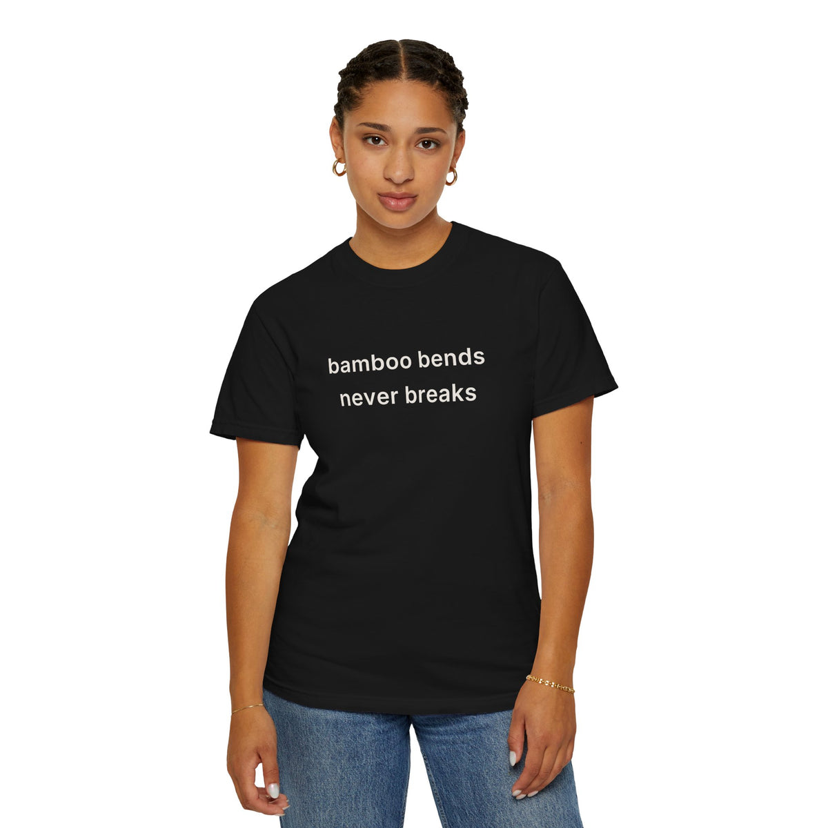 Bamboo Bends Never Breaks Tee